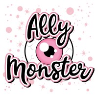 Ally Monster Design Logo