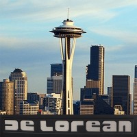 DeLorean Service Northwest Logo