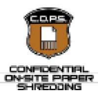 Confidential On-site Paper Shredding Logo