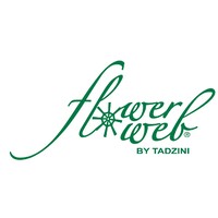 FLOWERWEB BY TADZINI. Logo