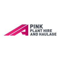 Pink Plant Hire & Haulage Logo