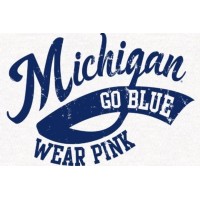 Go Blue Wear Pink Logo