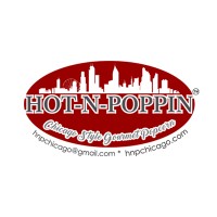 Hot-N-Poppin Chicago Style Gourmet Popcorn Logo