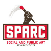 The Social and Public Art Resource Center Logo