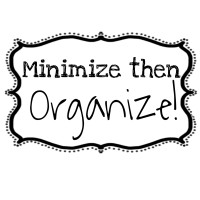 Minimize then Organize! Logo