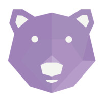 Purple Polar Bear Logo