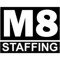 M8 STAFFING Logo