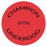 Champion of the Underdog. Logo