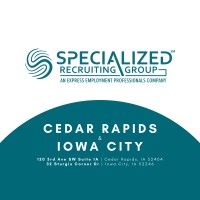 Specialized Recruiting Group of Cedar Rapids & Iowa City, IA Logo