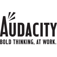 Audacity: Bold Thinking, At Work Logo