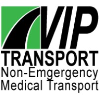 VIP Transport Non-Emergency Medical Transportation Logo