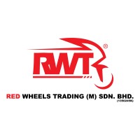RED WHEELS TRADING (RWT) Logo