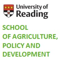 THE SCHOOL OF AGRICULTURE, POLICY AND DEVELOPMENT (SAPD) at the University of Reading Logo