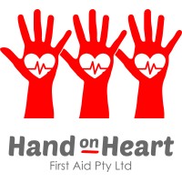 Hand on Heart First Aid Logo
