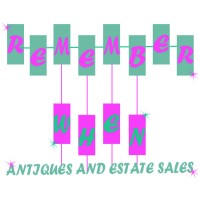 Remember When Antiques and Estate Sales, LLC Logo