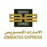 Emirates Express Business Man services Logo