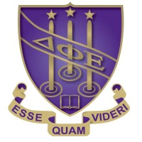 Delta Phi Epsilon-Eta Chapter Logo
