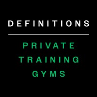 Definitions Private Training Gyms, Inc Logo