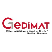 Gedimat Millancourt & Nicolas / Matériaux Picards / Matériaux Normands Logo