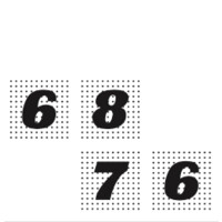 Six Eight Seven Six Logo