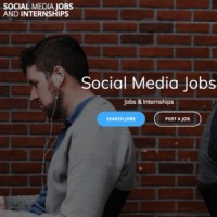 Social Media Jobs and Internships Logo