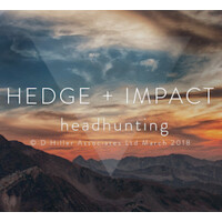 Hedge + Impact headhunting Logo
