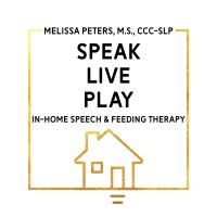 Speak Live Play- In Home Speech & Feeding Therapy Logo