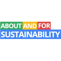 About And For Sustainability Logo