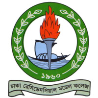 Dhaka Residential Model College Logo