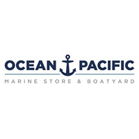 Ocean Pacific Marine Store & Boatyard Logo