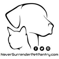 Never Surrender Pet Pantry Logo