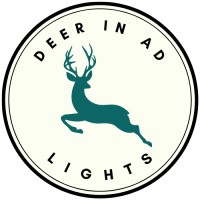Deer in Ad Lights Logo