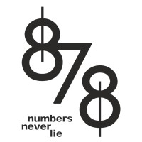 878 Co. - numbers never lie Logo