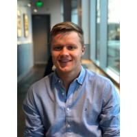 Young Marketer Looking For a Job Logo