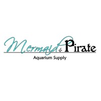 Mermaid & Pirate Aquarium Supply Logo