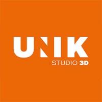 Unik studio 3d Logo