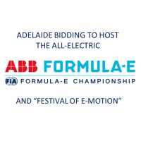 All Electric Formula E Racing for Adelaide Logo