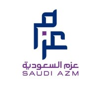 Saudi Azm عزم السعودية Logo