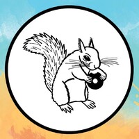 One Inch Badge Logo