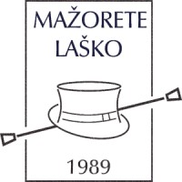 Mažorete Laško Logo
