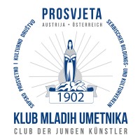 Klub mladih umetnika - Prosvjeta Austrija (Club der jungen Künstler) Logo