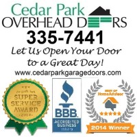 Cedar Park Overhead Doors Logo