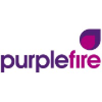 Purple Fire Branding Logo