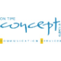 On Time Concept Logo