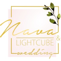 Nava & LightCube Wedding Logo