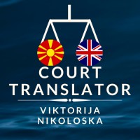 Court Translator Viktorija Nikoloska Logo