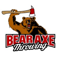 Bear Axe Throwing Logo