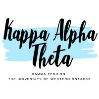 Kappa Alpha Theta - Gamma Epsilon (University of Western Ontario) Logo