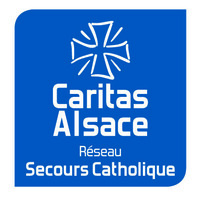 Caritas Alsace réseau Secours Catholique Logo