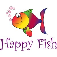 Happy Fish Custom Clothing Logo